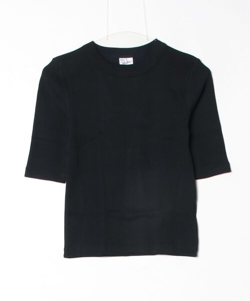 MILLER(ミラー)の「miller/ミラー Prib 5/S Tee(Tシャツ/カットソー・レディース・ブラック/アイボリー/ピンク系その他4/ネイビー/その他13/ライム・F)」の3枚目の写真