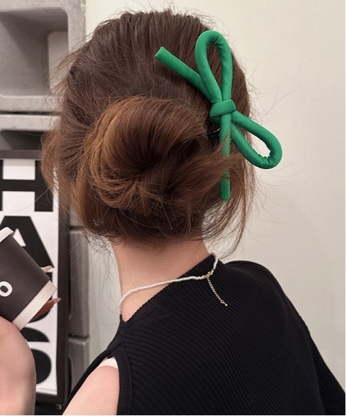 VIBGYOR｜ヴィブジョー（レディース）のヘアアクセサリー（グリーン