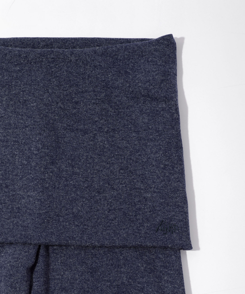 KIJIKO（キジコ）の「ke609-Shirring Skirt Leggings Navy（スウェットパンツ・レディース・ネイビー・FREE）」の6枚目の写真