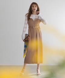 PINKY&DIANNE（ピンキーアンドダイアン）の「◆ストラップジャンパースカート（ジャンパースカート）」