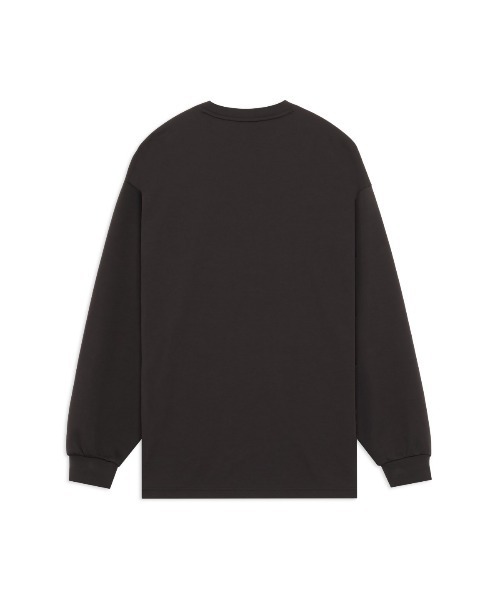 PUMA(プーマ)の「PUMA OVERSIZED LS TEE(プーマ オーバーサイズド ロングスリーブ ティー)(Tシャツ/カットソー・メンズ・グレー系/ブラック系/ベージュ系・SMALL/X-SMALL/LARGE/MEDIUM)」の4枚目の写真
