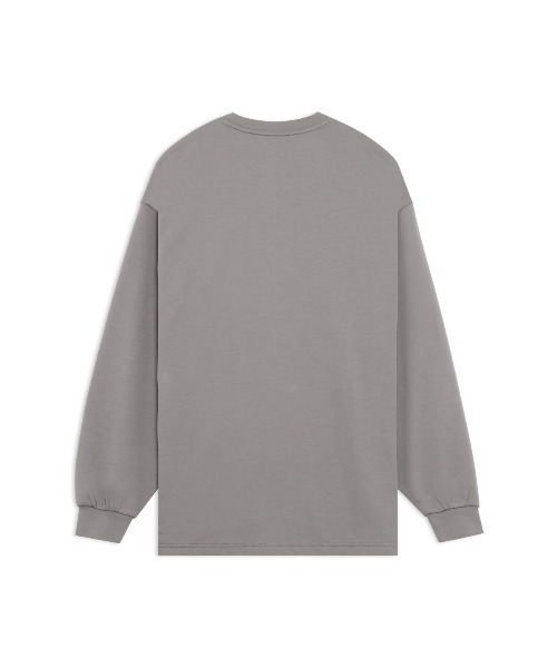 PUMA(プーマ)の「PUMA OVERSIZED LS TEE(プーマ オーバーサイズド ロングスリーブ ティー)(Tシャツ/カットソー・メンズ・グレー系/ブラック系/ベージュ系・SMALL/X-SMALL/LARGE/MEDIUM)」の5枚目の写真