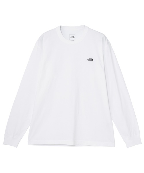 THE NORTH FACE(ザノースフェイス)の「ザ ノース フェイス THE NORTH FACE L/S FD Nuptse Cotton Tee ロングスリーブフラッシュドライヌプシコットンティー(Tシャツ/カットソー・メンズ・ブラウン/ホワイト/ブラック・S/M/L/LL)」の2枚目の写真