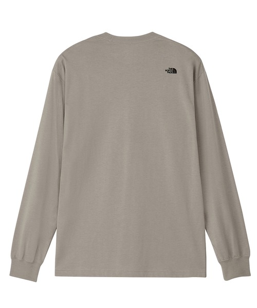 THE NORTH FACE(ザノースフェイス)の「ザ ノース フェイス THE NORTH FACE L/S FD Nuptse Cotton Tee ロングスリーブフラッシュドライヌプシコットンティー(Tシャツ/カットソー・メンズ・ブラウン/ホワイト/ブラック・S/M/L/LL)」の4枚目の写真
