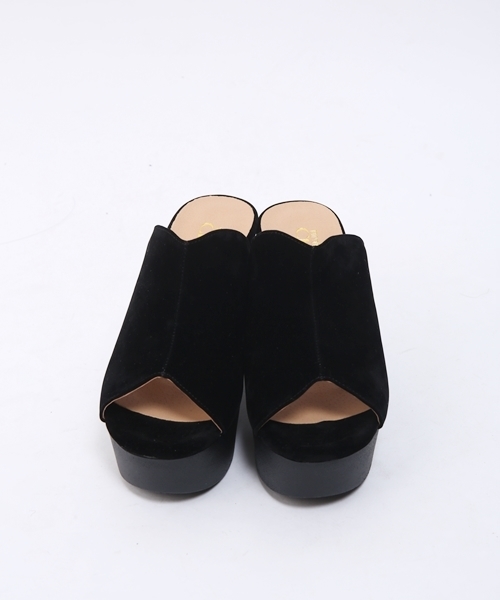 Chico（チコ）の「【who's who Chico】スエードサボサンダル（サンダル・レディース・ブラック/ベージュ/ライトベージュ・L/M/S）」の5枚目の写真