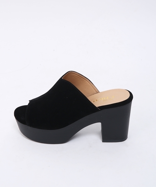 Chico（チコ）の「【who's who Chico】スエードサボサンダル（サンダル・レディース・ブラック/ベージュ/ライトベージュ・L/M/S）」の6枚目の写真