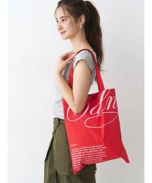 Now me. by NYLON JAPAN（ナウミーバイナイロンジャパン）の「ナイロントートロゴバッグ（トートバッグ）」