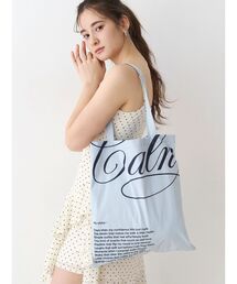 Now me. by NYLON JAPAN（ナウミーバイナイロンジャパン）の「ナイロントートロゴバッグ（トートバッグ）」