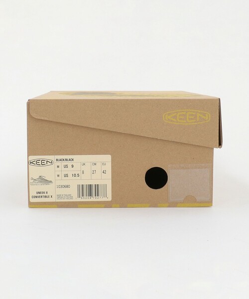 KEEN(キーン)の「<KEEN>ユニーク ツー コンバーチブル サンダル(サンダル・メンズ・ブラック・10/9/8)」の2枚目の写真