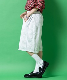 a.p.o.v. 2ラインタックジャージハーフパンツ
