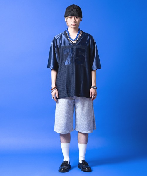 a.p.o.v.(エーピーオービー)の「a.p.o.v. 2ラインタックジャージハーフパンツ(その他パンツ・メンズ・グレー/ブラック/チャコール/アッシュグレー・ONESIZE)」の12枚目の写真