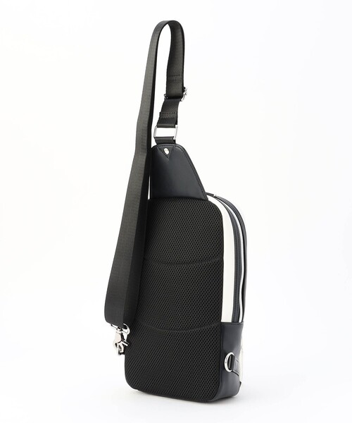 NICOLE CLUB FOR MEN（ニコルクラブフォーメン）の「【Admiral別注】ボディーバッグ（ボディバッグ/ウエストポーチ・メンズ・ホワイト/ブラック/その他2/ネイビー/その他3・FREE）」の6枚目の写真