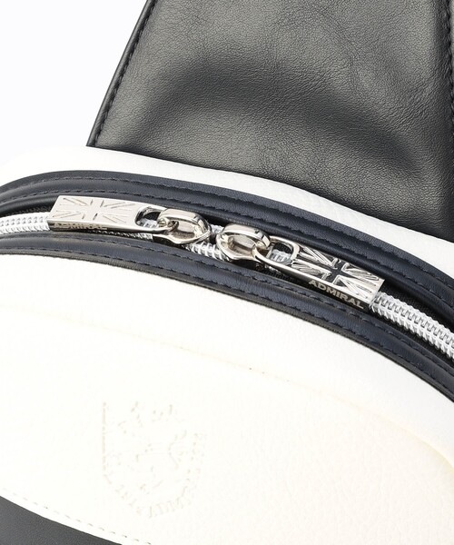 NICOLE CLUB FOR MEN（ニコルクラブフォーメン）の「【Admiral別注】ボディーバッグ（ボディバッグ/ウエストポーチ・メンズ・ホワイト/ブラック/その他2/ネイビー/その他3・FREE）」の11枚目の写真