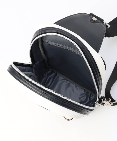 NICOLE CLUB FOR MEN（ニコルクラブフォーメン）の「【Admiral別注】ボディーバッグ（ボディバッグ/ウエストポーチ・メンズ・ホワイト/ブラック/その他2/ネイビー/その他3・FREE）」の13枚目の写真