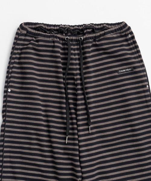 PRANK PROJECT（プランクプロジェクト）の「【2026Summer Pre-Order】ボーダーイージーパンツ / Border Easy Pants（その他パンツ・レディース・グレー/ブラック・36/38）」の18枚目の写真