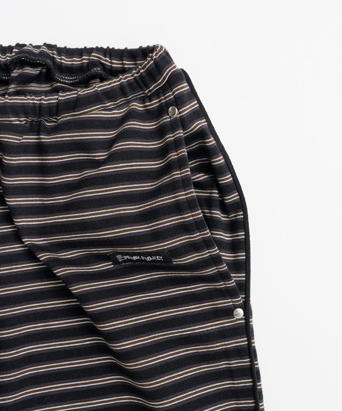 PRANK PROJECT（プランクプロジェクト）の「【2026Summer Pre-Order】ボーダーイージーパンツ / Border Easy Pants（その他パンツ・レディース・グレー/ブラック・36/38）」の20枚目の写真