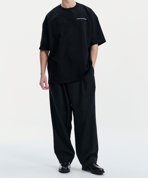 COOTIE PRODUCTIONS(クーティープロダクションズ)の「T/W 2 Tuck Easy Pants(スラックス・メンズ・ブラック・X-LARGE/LARGE/MEDIUM/SMALL)」の3枚目の写真