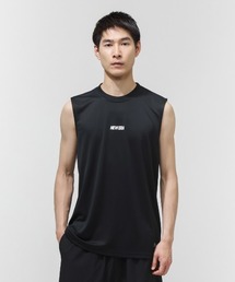 ニューエラ PA SL TECH TEE OVERLAP LOGO BLK