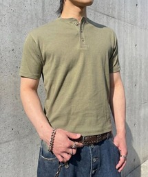 lilful（リルフル）の「【26年春夏新作】スパンリブ ベーシックヘンリーネック半袖Tシャツ（Tシャツ/カットソー）」