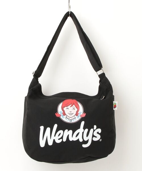 FRUIT OF THE LOOM(フルーツオブザルーム)の「【FRUIT OF THE LOOM/フルーツオブザルーム】FTL Wendyʼ s NEWSPAPER BAG(ショルダーバッグ・レディース・ブラック・FREE)」の1枚目の写真
