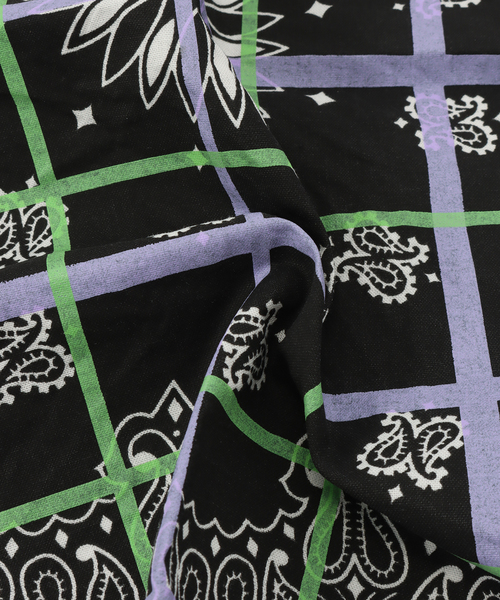 CITYSHOP(シティーショップ)の「KIOSK BANDANA by CITYSHOP:バンダナ(バンダナ/スカーフ・レディース・ブラック・FREE)」の10枚目の写真