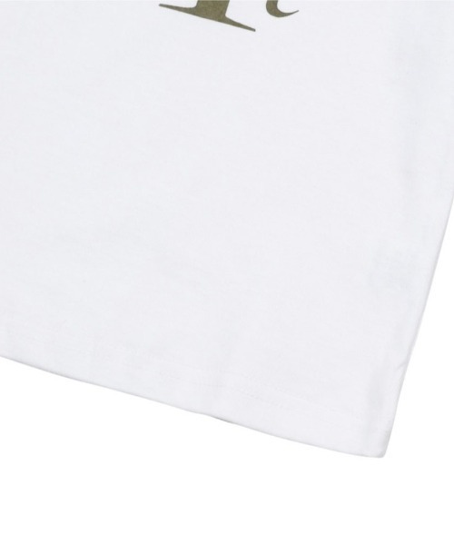 MUCENT(ムセント)の「A'GEM/9 × .kom 『MUCENT/ムーセント』JUG CAMO RAGLAN HALF TEE/ ジャグカモラグラン半袖クロップTシャツ(Tシャツ/カットソー・レディース・ブラック/ホワイト・FREE)」の8枚目の写真
