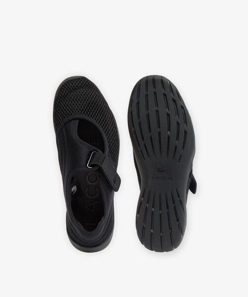 LACOSTE(ラコステ)の「レディース LOW MYSTERE 1262 SFA / バレエシューズ メッシュスニーカーサンダル(サンダル・レディース・ライトピンク/ブラック・25.5cm/24.0cm/24.5cm/23.0cm/23.5cm/22.5cm)」の11枚目の写真