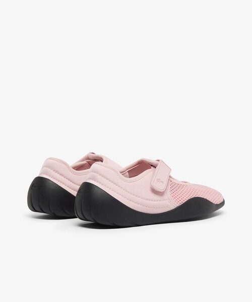 LACOSTE(ラコステ)の「レディース LOW MYSTERE 1262 SFA / バレエシューズ メッシュスニーカーサンダル(サンダル・レディース・ライトピンク/ブラック・25.5cm/24.0cm/24.5cm/23.0cm/23.5cm/22.5cm)」の6枚目の写真