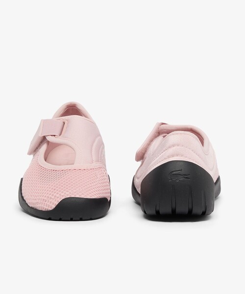 LACOSTE(ラコステ)の「レディース LOW MYSTERE 1262 SFA / バレエシューズ メッシュスニーカーサンダル(サンダル・レディース・ライトピンク/ブラック・25.5cm/24.0cm/24.5cm/23.0cm/23.5cm/22.5cm)」の4枚目の写真
