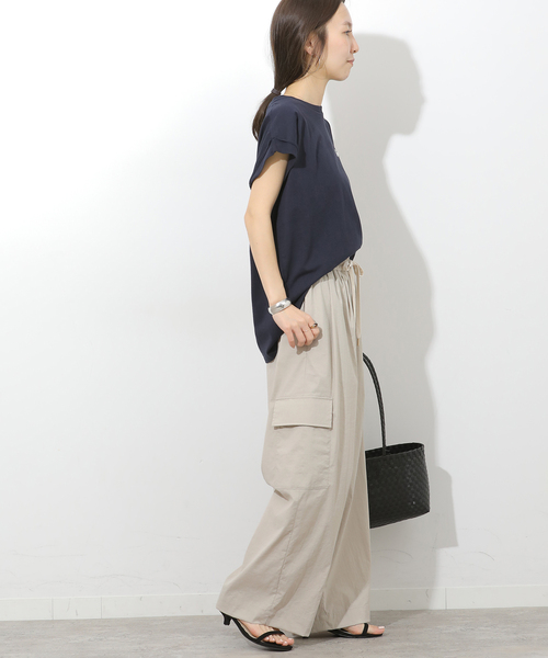 JOURNAL STANDARD relume（ジャーナルスタンダード　レリューム）の「ナイロンカーゴパンツ（カーゴパンツ・レディース・ベージュ/ライトグレー/ブラウン・36/38）」の5枚目の写真