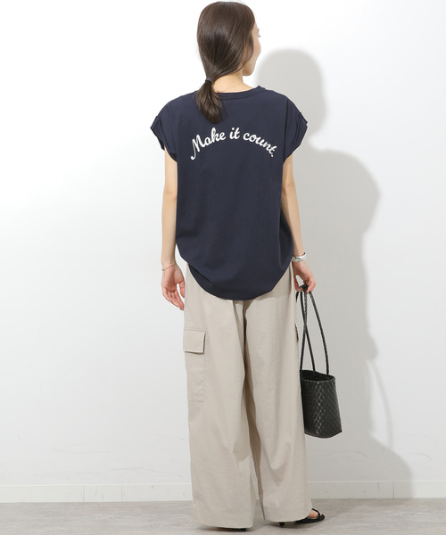 JOURNAL STANDARD relume（ジャーナルスタンダード　レリューム）の「ナイロンカーゴパンツ（カーゴパンツ・レディース・ベージュ/ライトグレー/ブラウン・36/38）」の6枚目の写真
