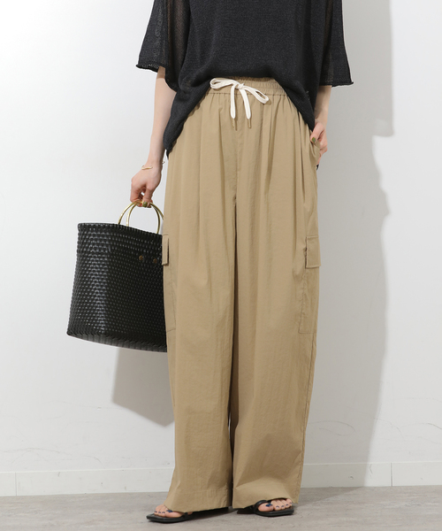 JOURNAL STANDARD relume（ジャーナルスタンダード　レリューム）の「ナイロンカーゴパンツ（カーゴパンツ・レディース・ベージュ/ライトグレー/ブラウン・36/38）」の21枚目の写真