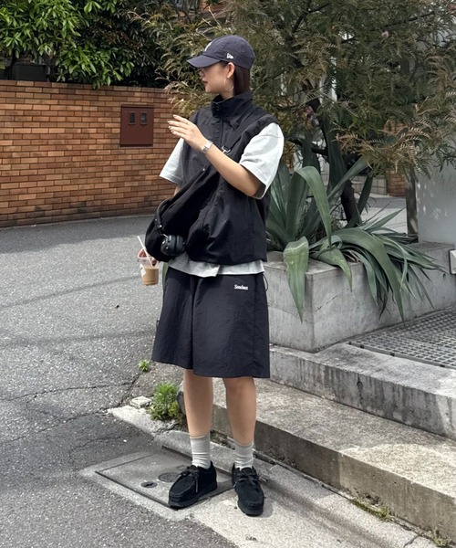 CIAOPANIC TYPY(チャオパニックティピー)の「【WEB限定】【ユニセックス】撥水ドロストナイロンベスト(ベスト・メンズ・チャコールグレー/ブラック・MEDIUM/X-LARGE/LARGE)」の10枚目の写真