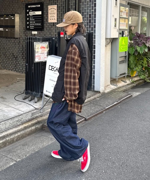 CIAOPANIC TYPY(チャオパニックティピー)の「【WEB限定】【ユニセックス】撥水ドロストナイロンベスト(ベスト・メンズ・チャコールグレー/ブラック・MEDIUM/X-LARGE/LARGE)」の19枚目の写真