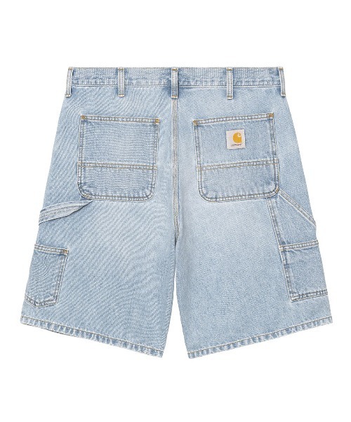 Carhartt WIP(カーハートダブリューアイピー)の「Carhartt WIP DOUBLE KNEE SHORT(カーハートワークインプログレス ダブルニーショート)(デニムパンツ・メンズ・ブルー系・28/30/32/34/36)」の2枚目の写真