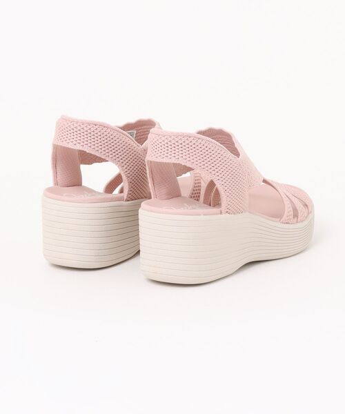 SKECHERS(スケッチャーズ)の「【SKECHERS】スケッチャーズ SLIP-INS:PARALLEL LITE - SUMMER INVITE(スリップインズ:パラレル ライト - サマー インバイト)120012(サンダル・レディース・ナチュラル/モカ/ブラック×ブラック/ピンク系その他・25.0cm/24.0cm/23.0cm/22.0cm)」の5枚目の写真