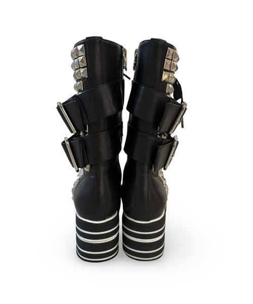 ダブルベルト パンクブーツ Charla Tedrick│Jeffrey Campbell