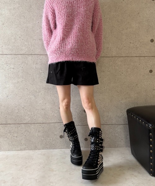 ダブルベルト パンクブーツ Charla Tedrick│Jeffrey Campbell