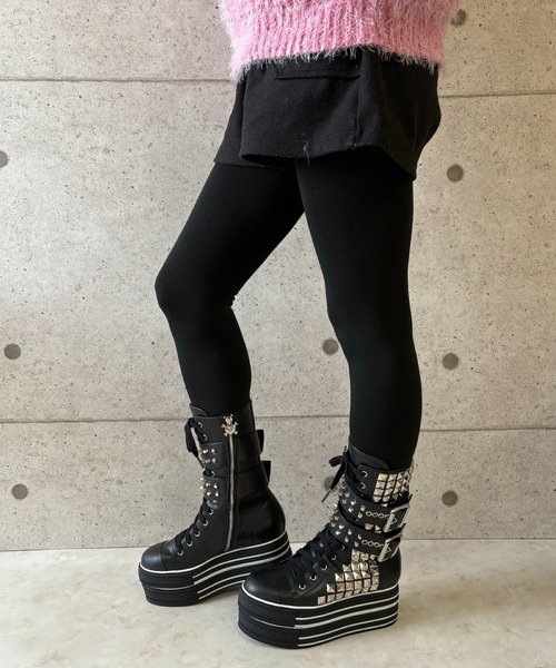 ダブルベルト パンクブーツ Charla Tedrick│Jeffrey Campbell