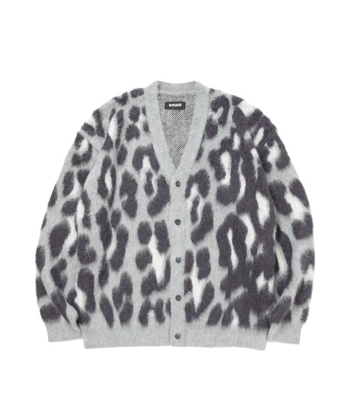 ROTTWEILER（ロットワイラー）の「LEOPARD CARDIGAN（カーディガン/ボレロ・メンズ・グレー/ブラック・S/M/L/XL）」の6枚目の写真