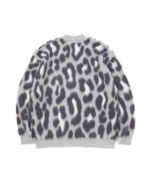 ROTTWEILER（ロットワイラー）の「LEOPARD CARDIGAN（カーディガン/ボレロ・メンズ・グレー/ブラック・S/M/L/XL）」の8枚目の写真