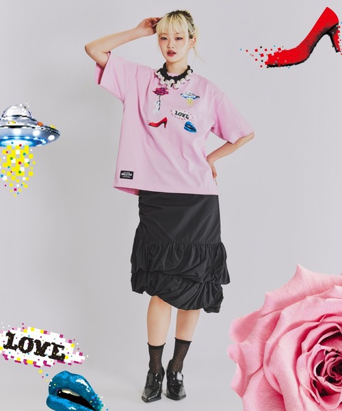 SHIRACO プリントTシャツ（Tシャツ/カットソー）｜ANNA SUI NYC（アナ