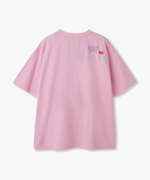 anna sui nyc(アナ スイ エヌ ワイ シー)の「SHIRACO プリントTシャツ(Tシャツ/カットソー・レディース・ホワイト/ブラック/ピンク・FREE)」の4枚目の写真