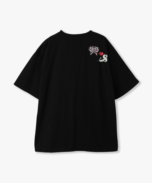 anna sui nyc(アナ スイ エヌ ワイ シー)の「SHIRACO プリントTシャツ(Tシャツ/カットソー・レディース・ホワイト/ブラック/ピンク・FREE)」の6枚目の写真