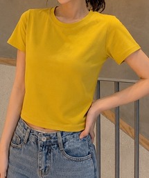 バックリボンコンパクトTシャツ