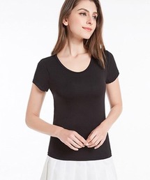 Tシャツ ルームウェア カップ付 ヨガウェア tsy013