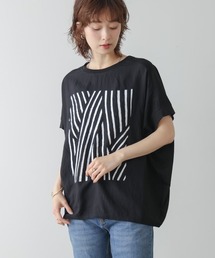 モノトーンゼブララインＴシャツ