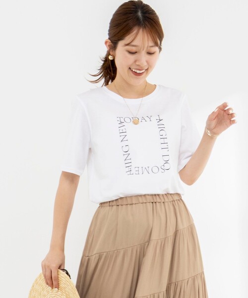 NOLLEY’S（ノーリーズ）の「アシメティアードスカート（スカート・レディース・キャメル/チャコールグレー・36/38）」の4枚目の写真