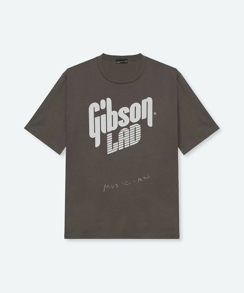 Gibson × LAD MUSICIAN PRINT T-SHIRT（Tシャツ/カットソー）｜LAD