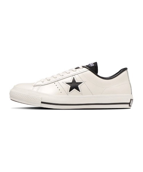 CONVERSE(コンバース)の「CONVERSE ONE STAR J(コンバース ワンスター J)(スニーカー・メンズ・ブラック系/ホワイト系/ホワイト系1・25cm/25.5cm/26cm/26.5cm/27cm/27.5cm/28cm/29cm)」の10枚目の写真